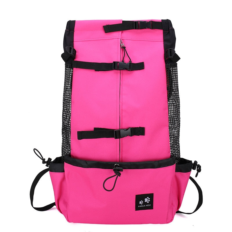 Pet Travel Backpack  Adjustable Mesh Carrier With Safety Straps - Product detail 17