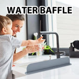 Kitchen Sink Splash Guard  Flexible Silicone Water Shield - Detailed view