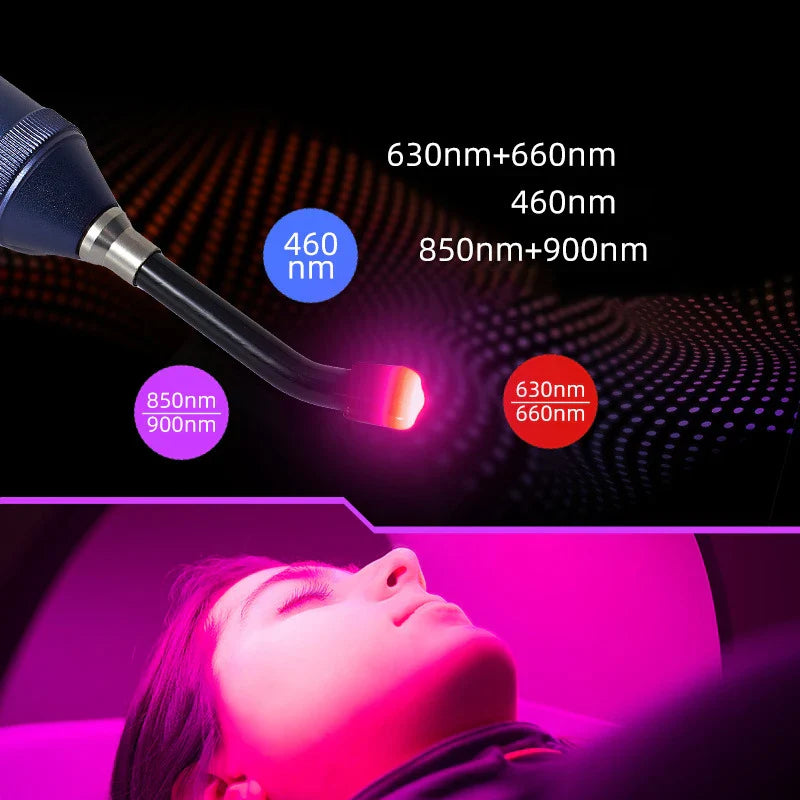 Pain Relief Light Therapy Wand  3-in-1 Red Blue Infrared Technology - Product detail 4
