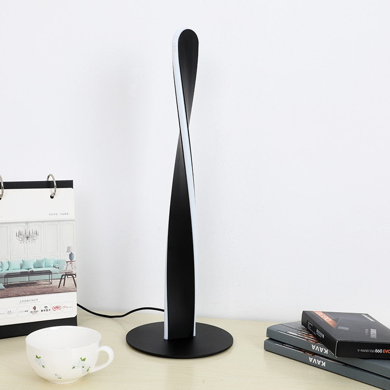 Modern LED Desk Lamp  Twist Design Aluminum Body - Product detail 4
