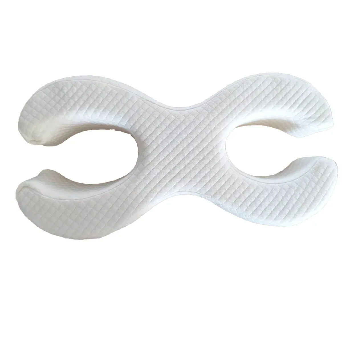 Side Sleeper Pillow  Memory Foam Face Support Design - Detailed view