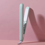 Ceramic Hair Straightener  Dual-Function Styling Tool Pink - Product detail 5