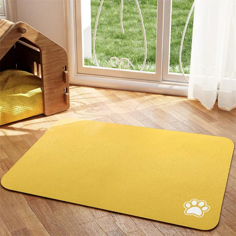 Pet Food Mat  Quick-Dry Absorbent Floor Protection - Product detail 5