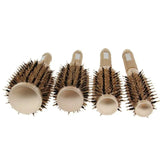 Professional Round Hair Brush Set  Ceramic Ionic Boar Bristle Design - Product detail 4