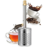 Portable French Press Coffee  Tea Maker  Stainless Steel Travel Brewer - Product detail 7