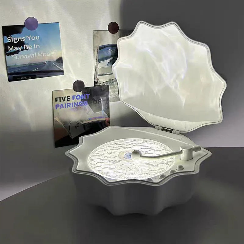 Coastal Night Light Speaker  Shell Design With Ocean Ambience - Product detail 4