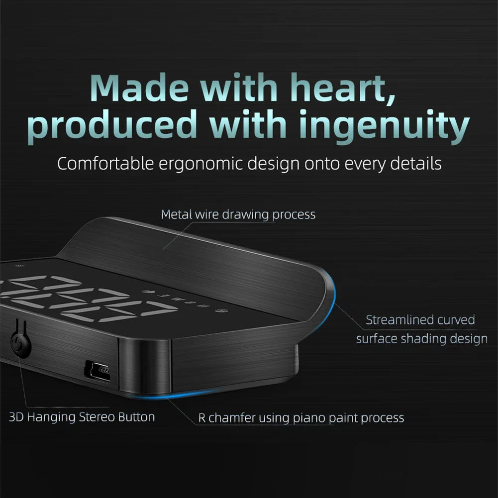 Smart GPS HUD Display  Digital Speedometer With Compass - Product detail 10