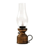 Vintage LED Oil Lamp  Battery Powered Glass Chimney Design - Product detail 7