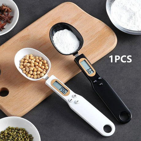 Digital Kitchen Scale Spoon  LCD Display Precision Measuring Tool - Product showcase