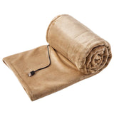 USB Electric Blanket  3 Heat Settings Soft Plush Throw - Product detail 4