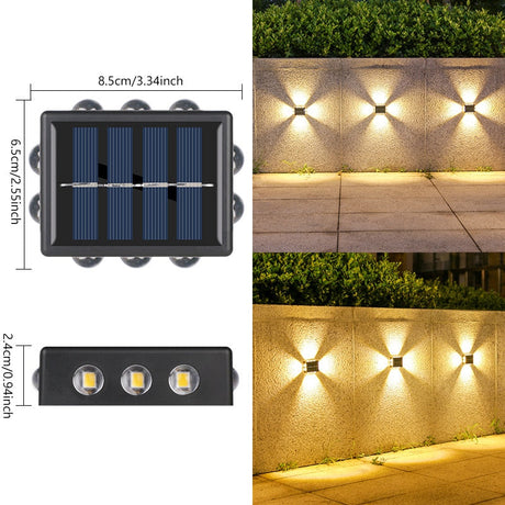 Solar Wall Light  Smart Outdoor LED Sensor - Product detail 14