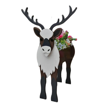 Animal Garden Planter  Shiba Inu Design With Flower Holder - Product detail 12