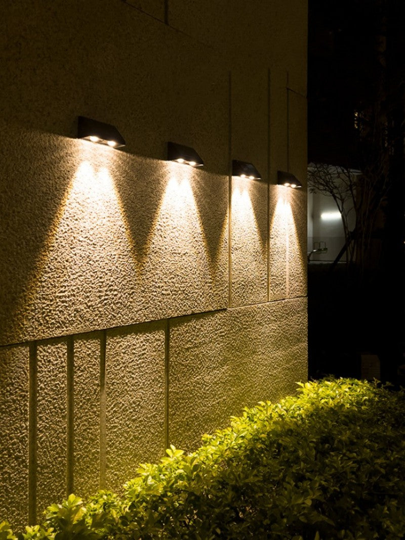 Solar Wall Light  Waterproof LED Outdoor Sensor - Product example