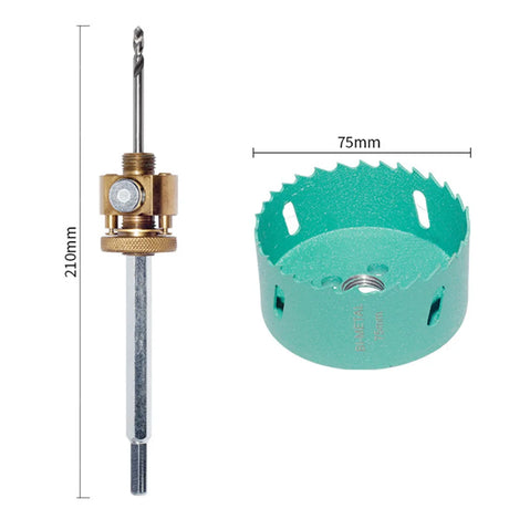 Professional Hole Saw Kit  Quick Release Metal Drill Set - Product detail 6