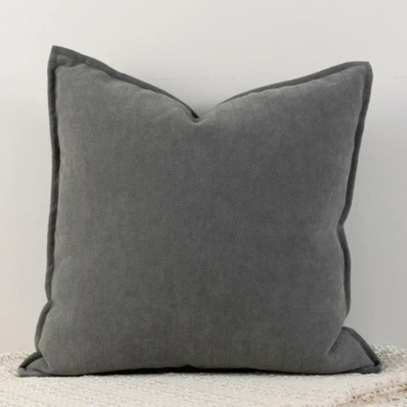Chenille Cushion Cover  Textured Luxury Home Decor - Product detail 19