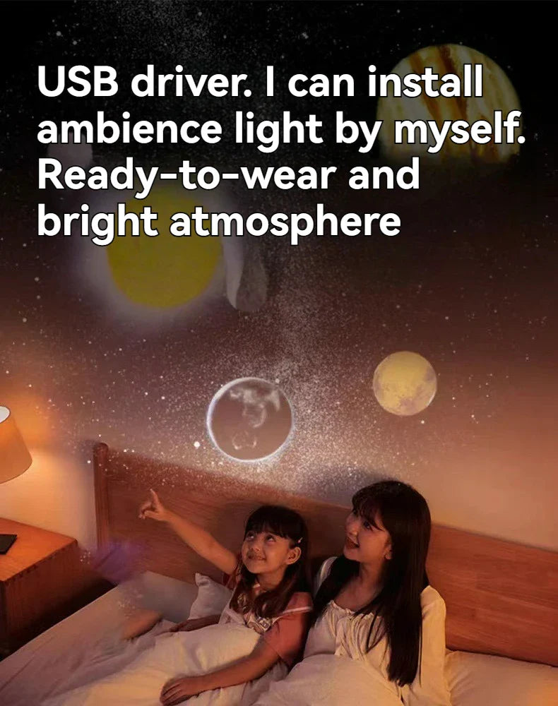USB Galaxy Projector Light  Multi-Mode LED Star Lamp - Product detail 8