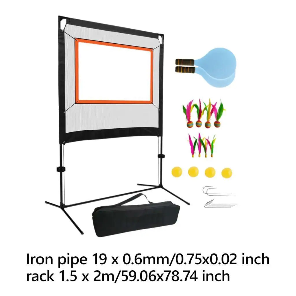 Portable Badminton Set  Complete Game Kit with Net Stand - Product detail 4