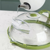 Microwave Food Cover  Steam Vent Splatter Guard With Handle - Product detail 7
