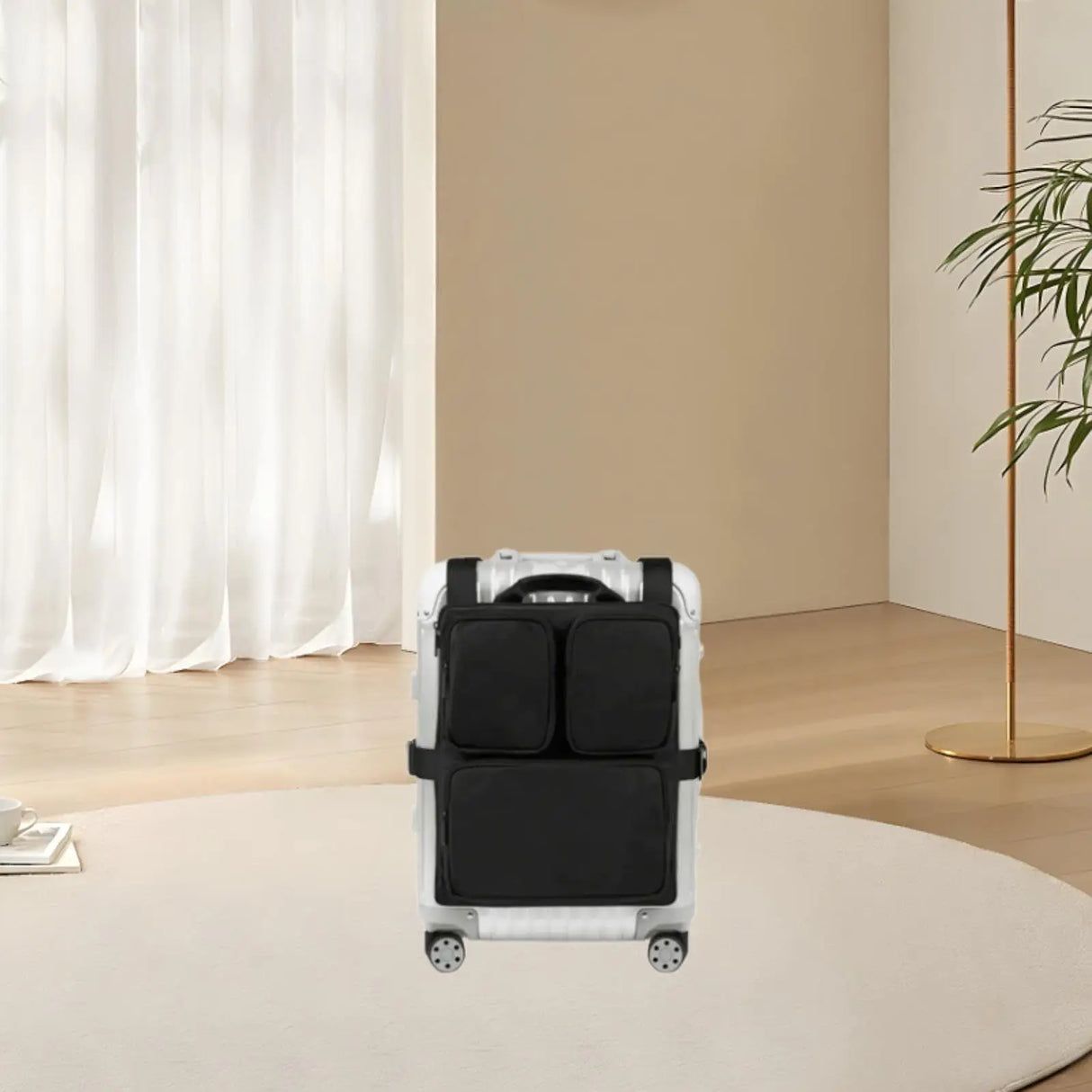 Travel Luggage Organizer  Multi-Compartment Suitcase Attachment - Product detail 9