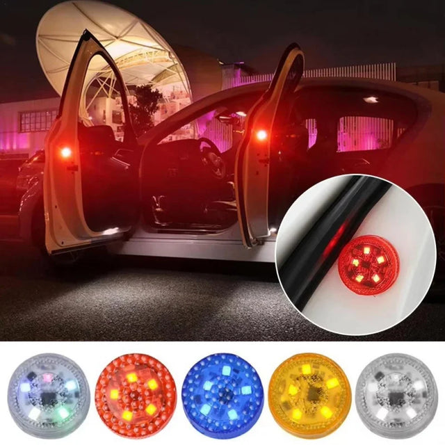 LED Car Door Safety Light  Magnetic Motion Sensor Warning System - Product showcase