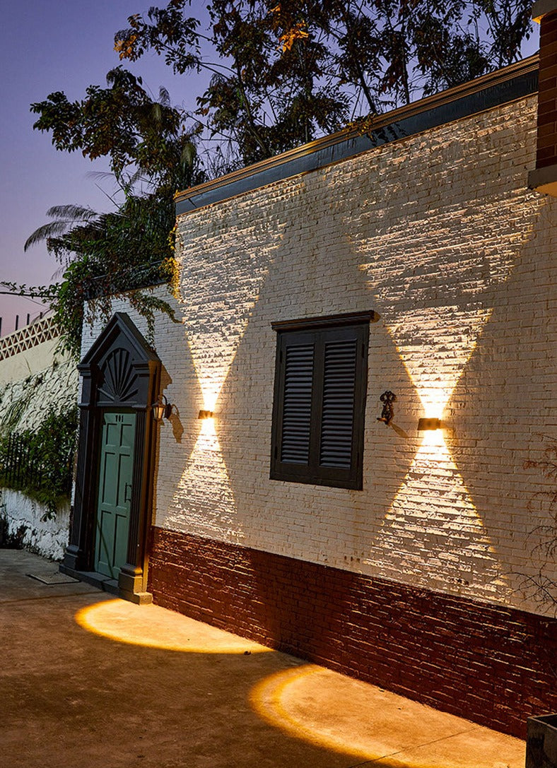 Solar Wall Light  Modern Dual LED Outdoor Lamp - Product detail 12