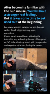 Gaming Gun Mouse  Ergonomic Pistol-Style Design - Product detail 11