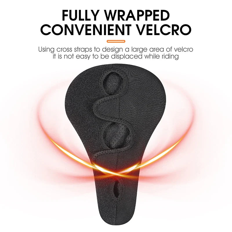 Ergonomic Bicycle Saddle  Memory Foam Shock Absorption Design - Product example
