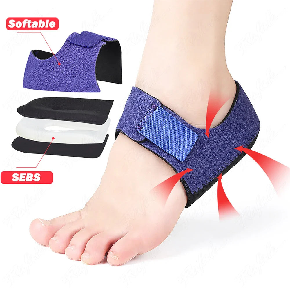 Orthopedic Heel Support Wrap  Adjustable Compression Fasciitis Relief - Product detail 5
