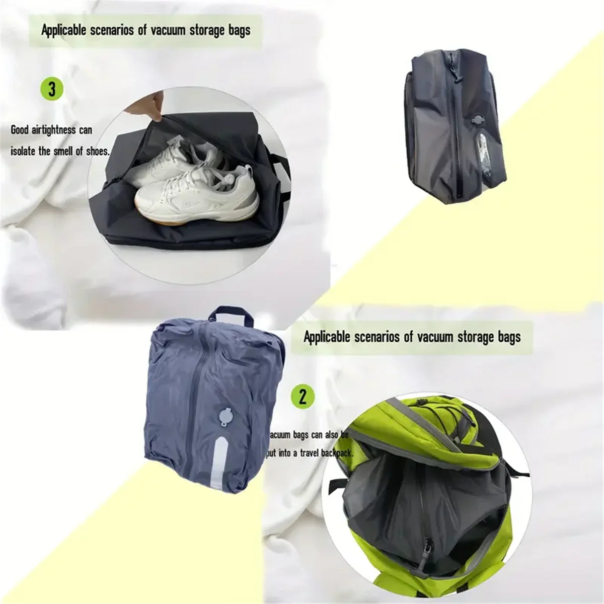 Travel Compression Storage Bags  TPU Waterproof Space Saver - Product detail 8
