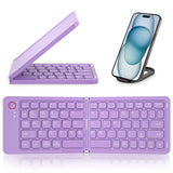 Portable Bluetooth Keyboard  Foldable Compact Design - Detailed view