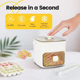 Modern Ice Cube Maker  Double Layer Storage With Handle - Product detail 8