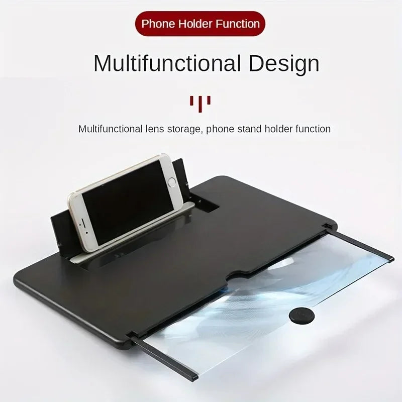 HD Screen Magnifier  Portable 3X Zoom Display Amplifier - Product example