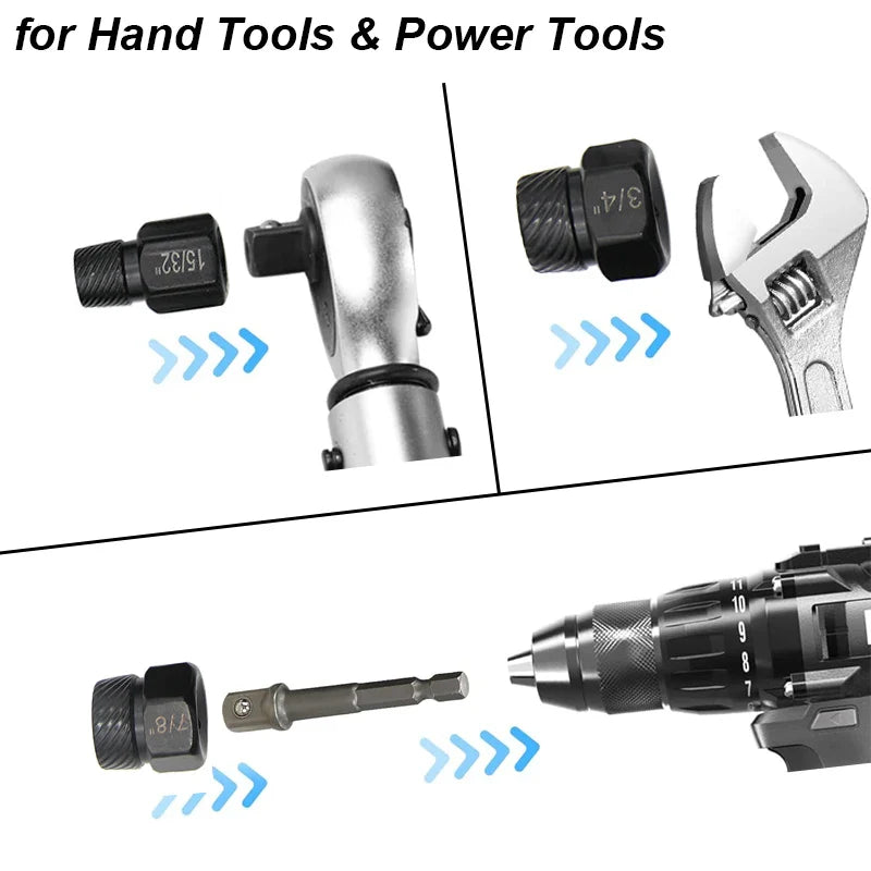 Professional Screw Extractor Set  Heat-Treated Chrome-Moly Steel - Product detail 11