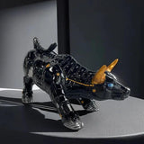 Golden Bull Sculpture  Financial Success Symbol - Product detail 4