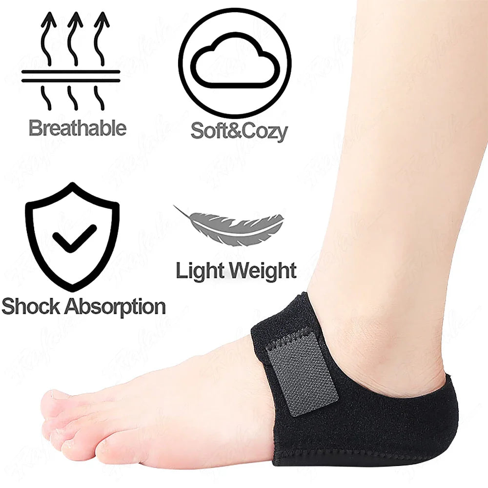 Orthopedic Heel Support Wrap  Adjustable Compression Fasciitis Relief - Product detail 4