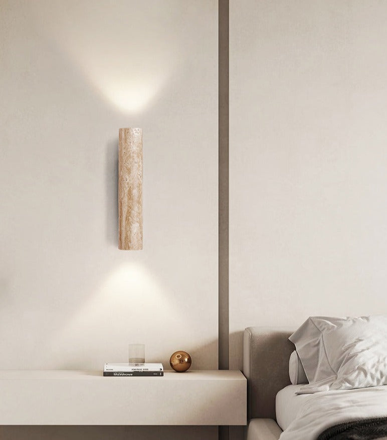 Modern Wall Sconce  Natural Marble Cylinder Design - Product detail 8