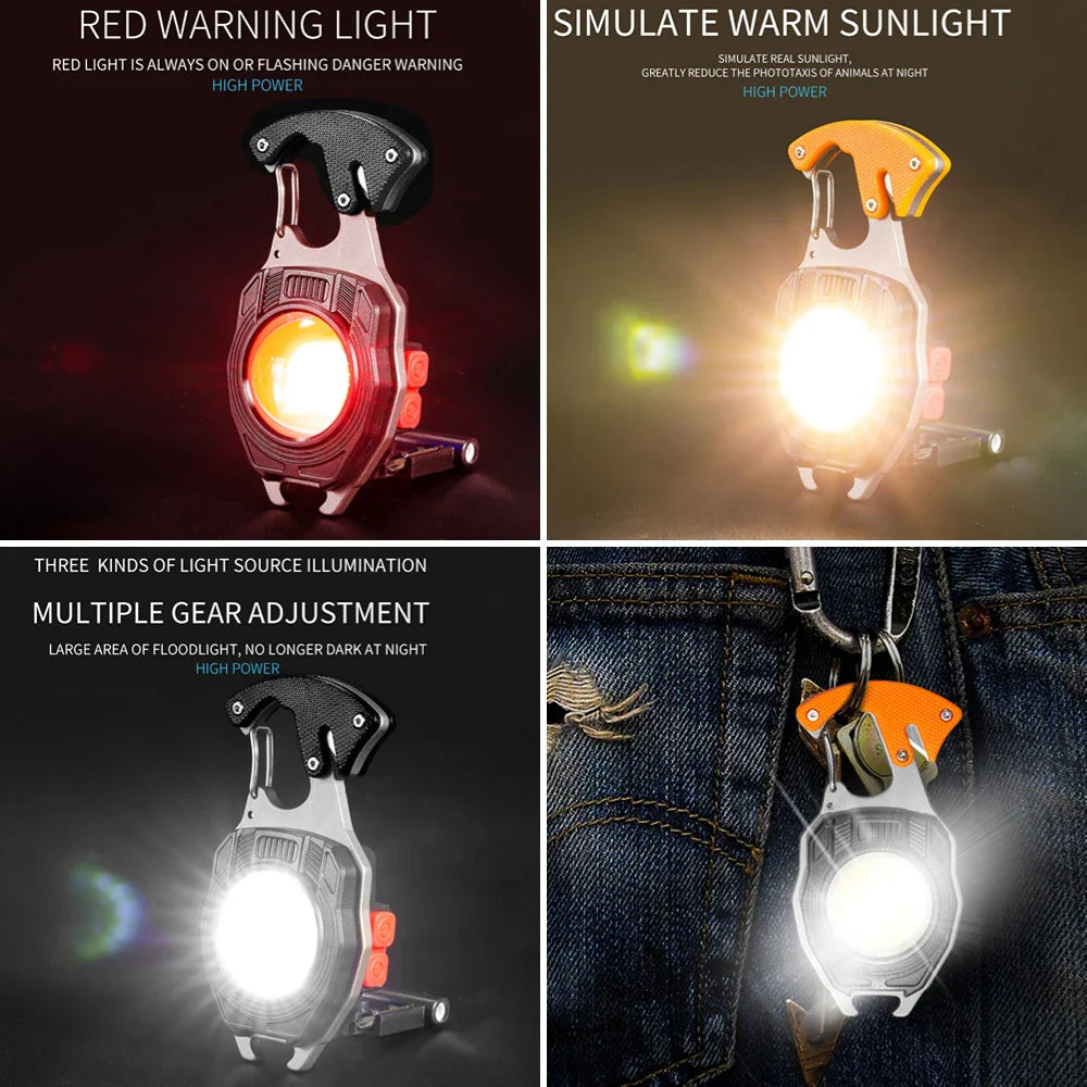 Emergency LED Multi-Tool  3-Color Light With Survival Features - Product detail 4