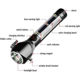 Emergency Solar Flashlight  Multi-Tool Safety Device with Power Bank - Product detail 4