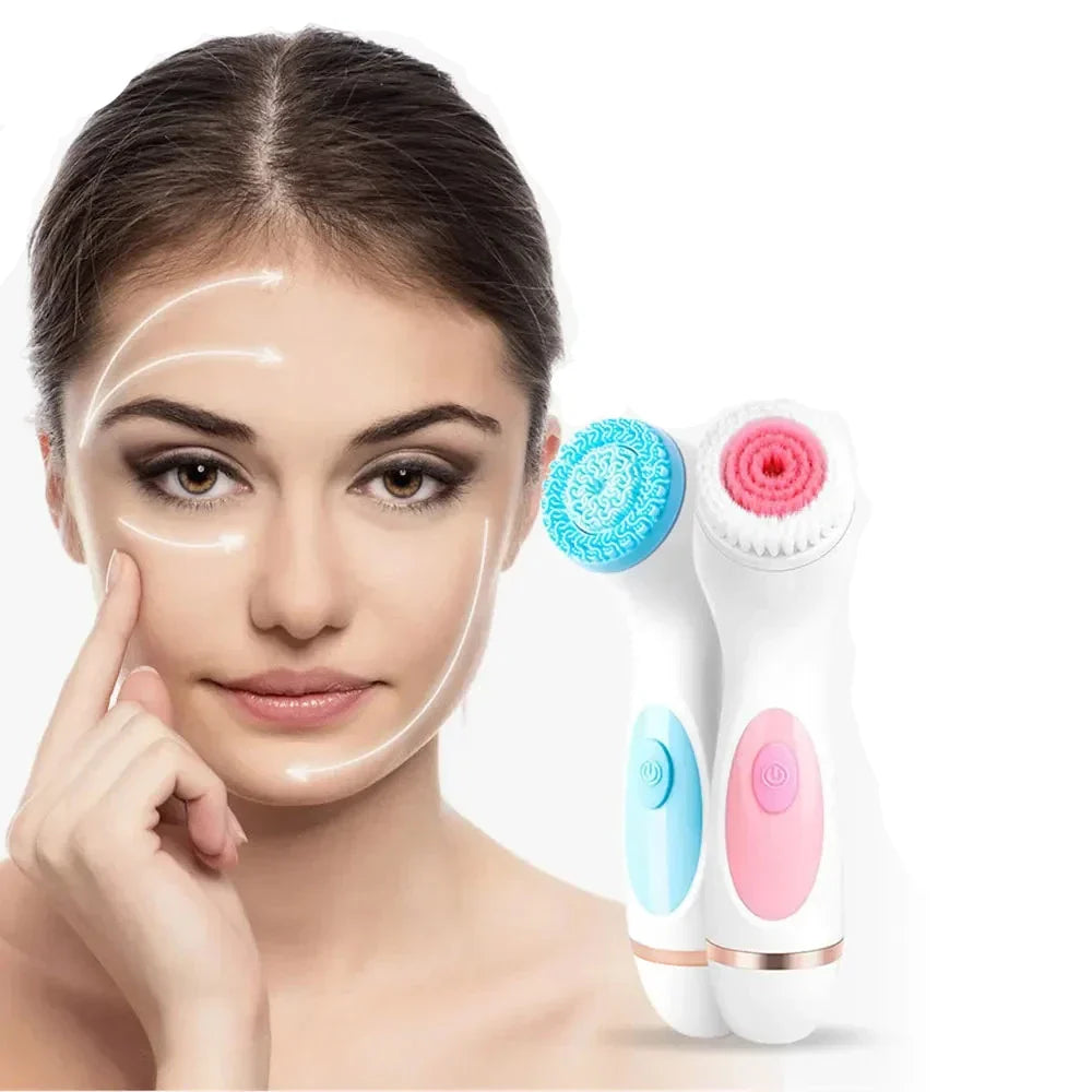 Electric Facial Cleansing Brush  3-in-1 Sonic Technology System - Product detail 5