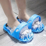 Shower Foot Massage Slippers  Non-Slip Cleaning Scrubber - Product example