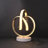 Modern LED Table Lamp  Spiral Aluminum Design - Product detail 8