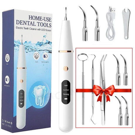 Ultrasonic Dental Plaque Remover  Professional Grade Tartar Cleaning Tool - Product detail 6
