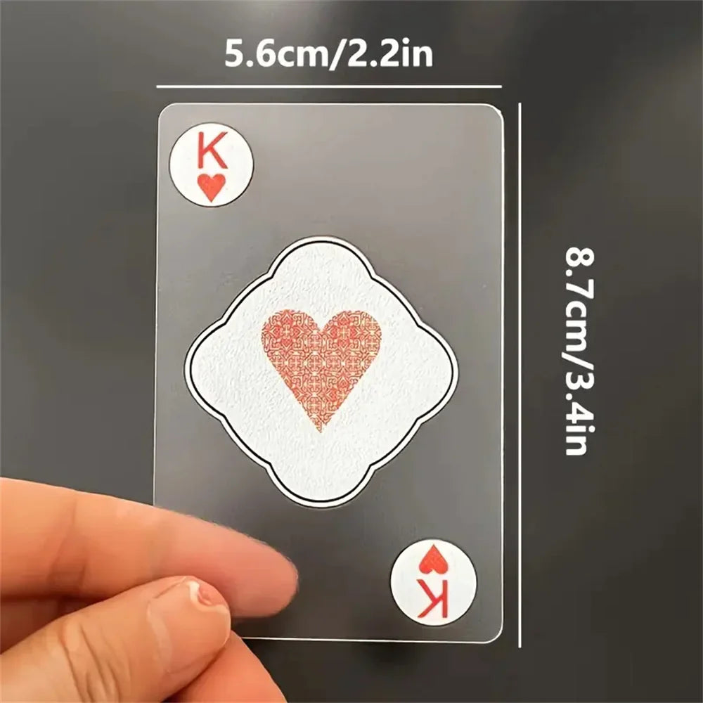 Clear Playing Cards  Waterproof PVC Deck Design - Product detail 8