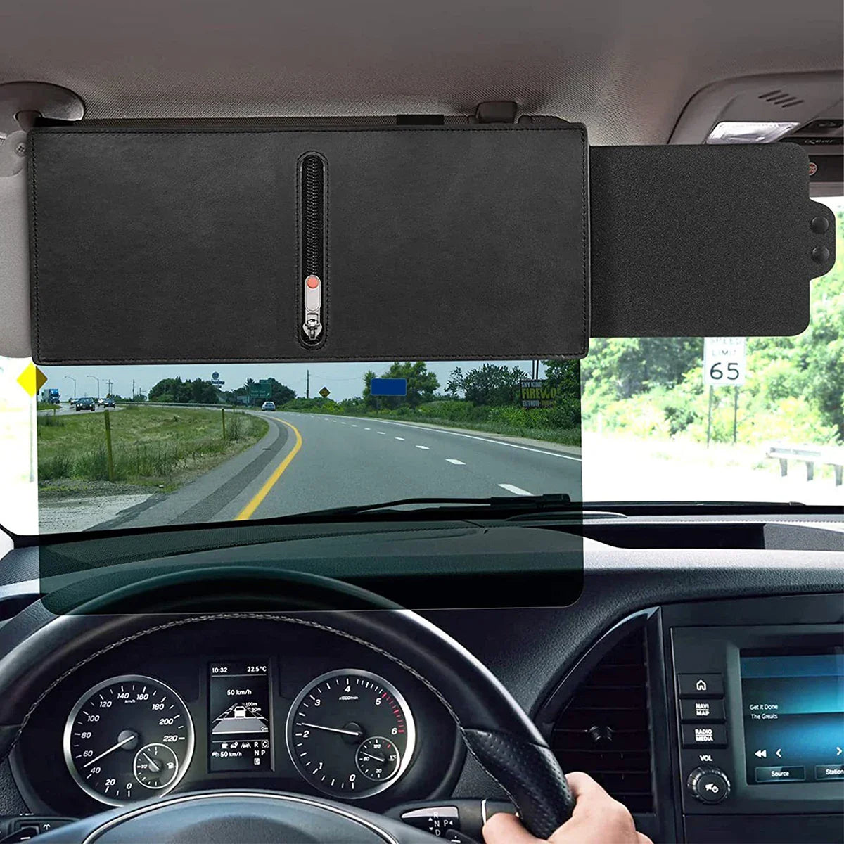 Car Sun Visor Extension  Polarized Anti-Glare Protection - Product detail 9