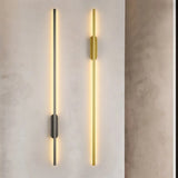 Modern LED Wall Sconce  Linear Gold Metal Design - Product detail 8