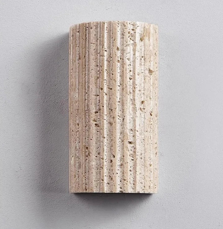 Natural Travertine Wall Light  Stone Column Design - Product detail 11