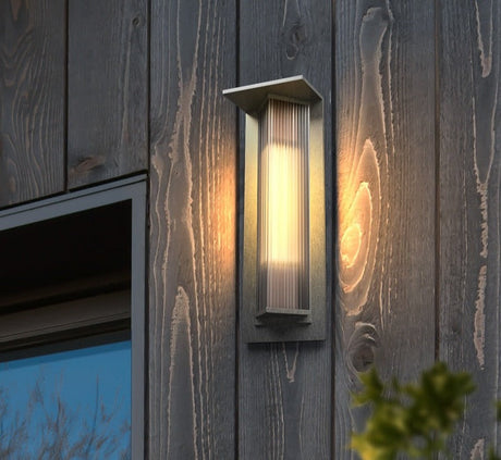 Modern Outdoor Wall Light  Solar Motion Sensor LED Sconce - Product detail 12