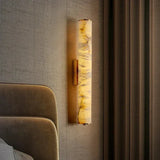 Marble Wall Light  Modern LED Cylinder Sconce - Detailed view