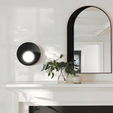 Modern LED Wall Lamp  Minimalist Round Sconce Design - Detailed view