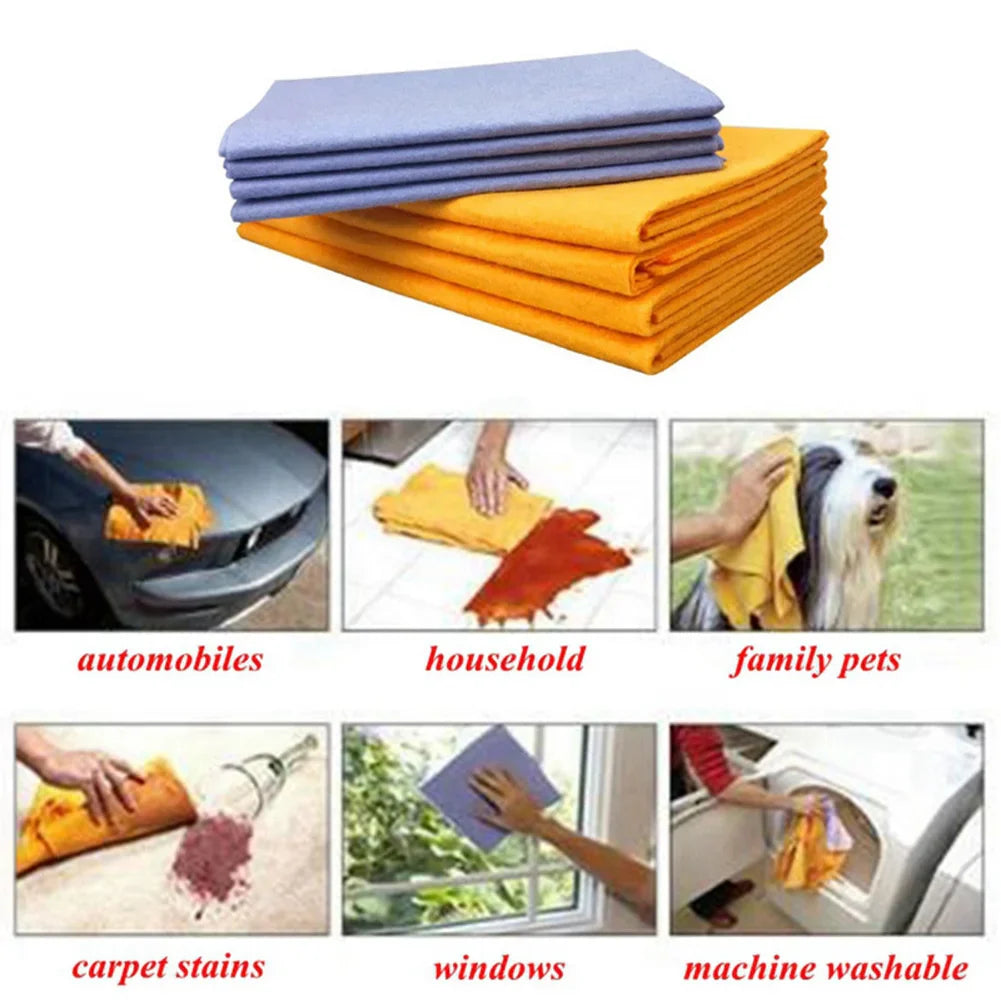 Microfiber Cleaning Cloth  High Absorption Mesh Design - Product detail 5